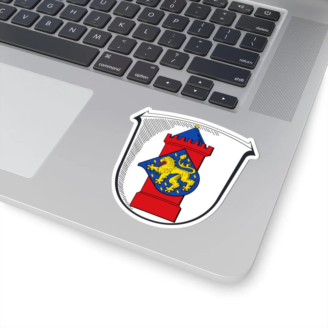 Wappen Gemeinde Hünfelden (Germany) (Coat of Arms) STICKER Vinyl Kiss-Cut Decal - The Sticker Space