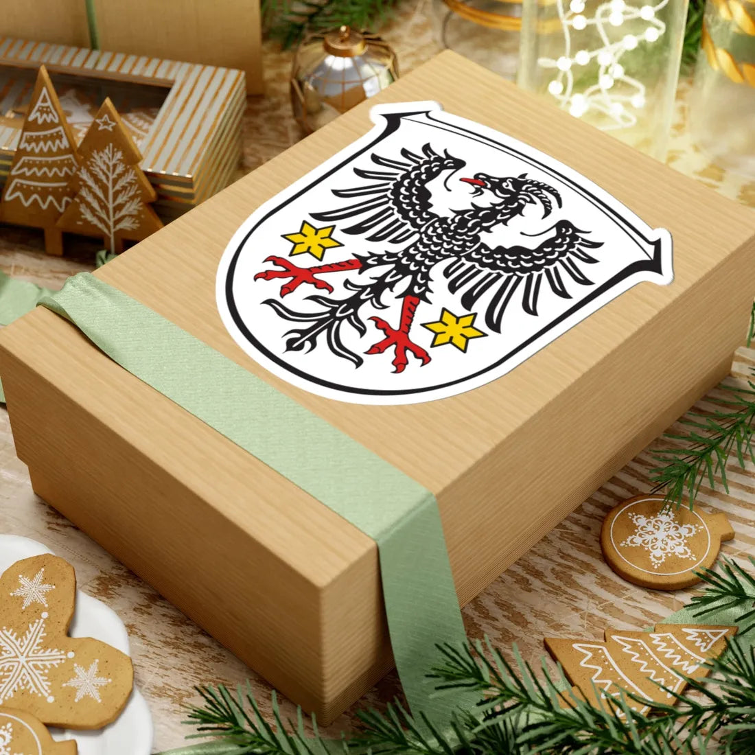 Wappen Gemünden Wohra (Germany) (Coat of Arms) STICKER Vinyl Kiss-Cut Decal - The Sticker Space
