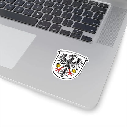 Wappen Gemünden Wohra (Germany) (Coat of Arms) STICKER Vinyl Kiss-Cut Decal - The Sticker Space