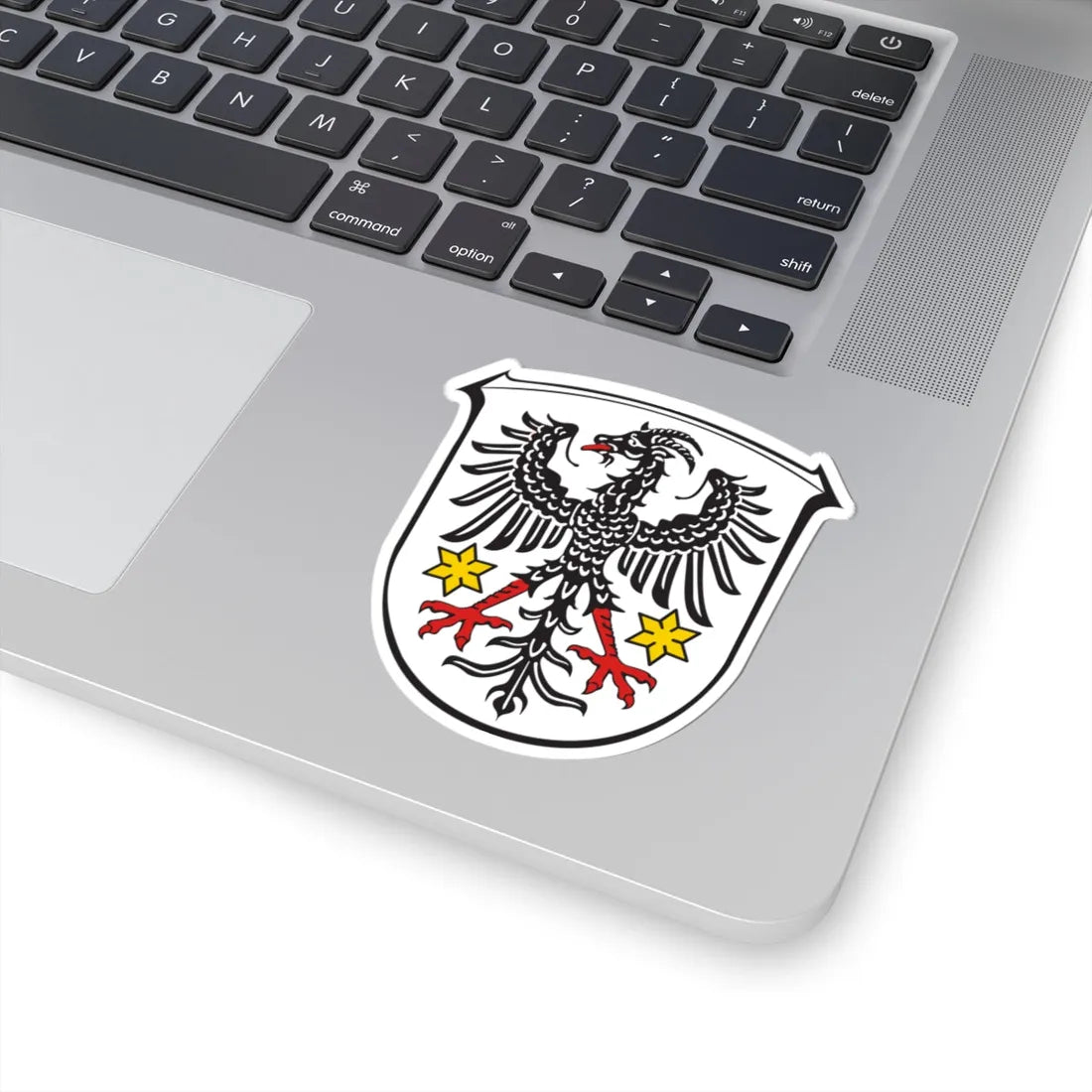 Wappen Gemünden Wohra (Germany) (Coat of Arms) STICKER Vinyl Kiss-Cut Decal - The Sticker Space