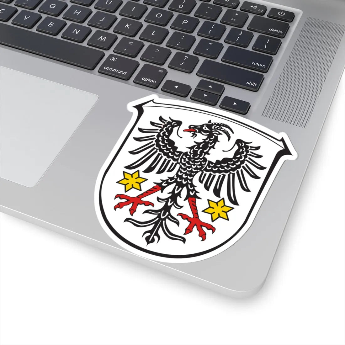 Wappen Gemünden Wohra (Germany) (Coat of Arms) STICKER Vinyl Kiss-Cut Decal - The Sticker Space