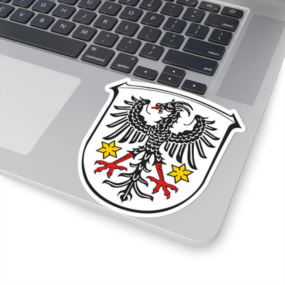 Wappen Gemünden Wohra (Germany) (Coat of Arms) STICKER Vinyl Kiss-Cut Decal - The Sticker Space