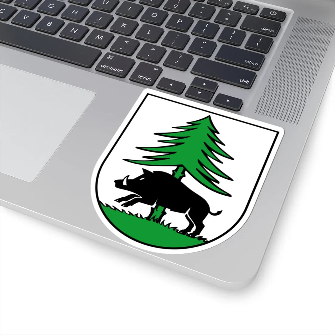 Wappen Geringswalde (Germany) (Coat of Arms) STICKER Vinyl Kiss-Cut Decal - The Sticker Space