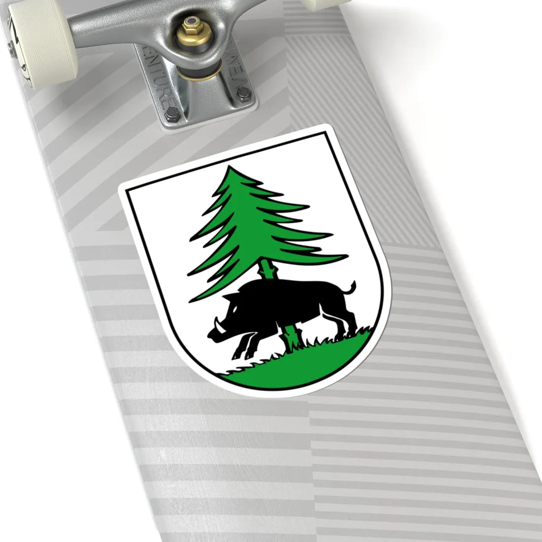 Wappen Geringswalde (Germany) (Coat of Arms) STICKER Vinyl Kiss-Cut Decal - The Sticker Space