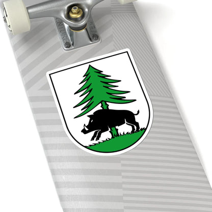 Wappen Geringswalde (Germany) (Coat of Arms) STICKER Vinyl Kiss-Cut Decal - The Sticker Space