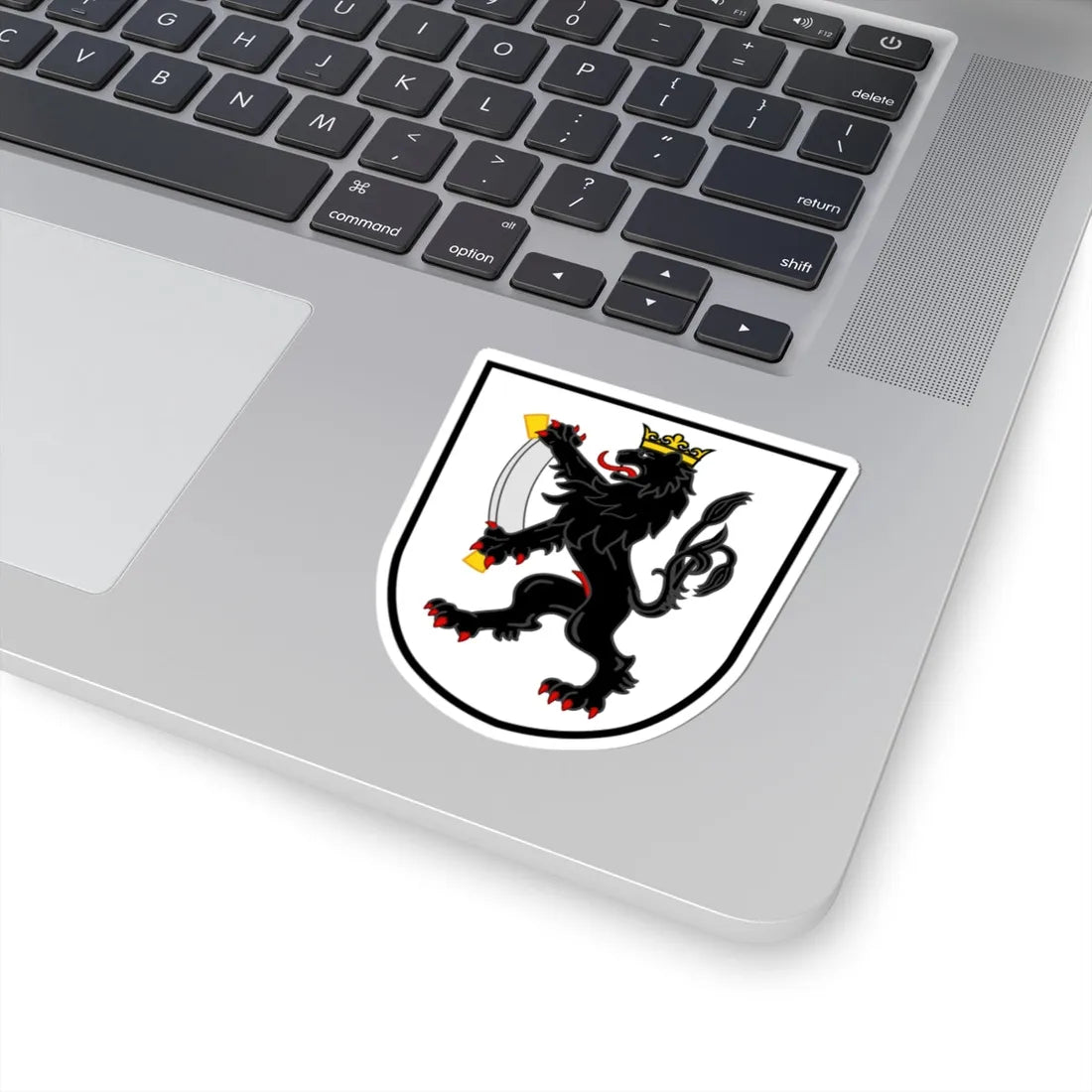 Wappen Gesellschaft zu Ober-Gerwern by Robbie Conceptuel (Switzerland) (Coat of Arms) STICKER Vinyl Kiss-Cut Decal - The Sticker Space