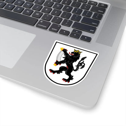 Wappen Gesellschaft zu Ober-Gerwern by Robbie Conceptuel (Switzerland) (Coat of Arms) STICKER Vinyl Kiss-Cut Decal - The Sticker Space