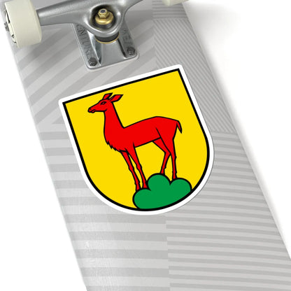 Wappen Gipf-Oberfrick (Switzerland) (Coat of Arms) STICKER Vinyl Kiss-Cut Decal - The Sticker Space