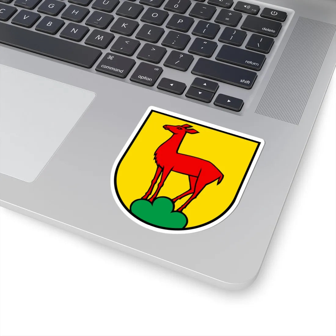 Wappen Gipf-Oberfrick (Switzerland) (Coat of Arms) STICKER Vinyl Kiss-Cut Decal - The Sticker Space