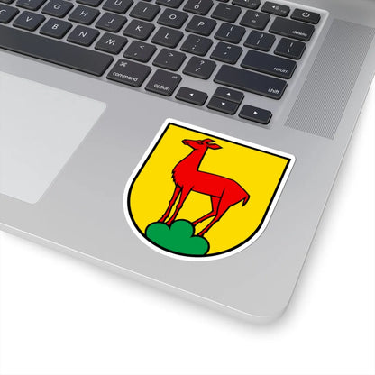Wappen Gipf-Oberfrick (Switzerland) (Coat of Arms) STICKER Vinyl Kiss-Cut Decal - The Sticker Space