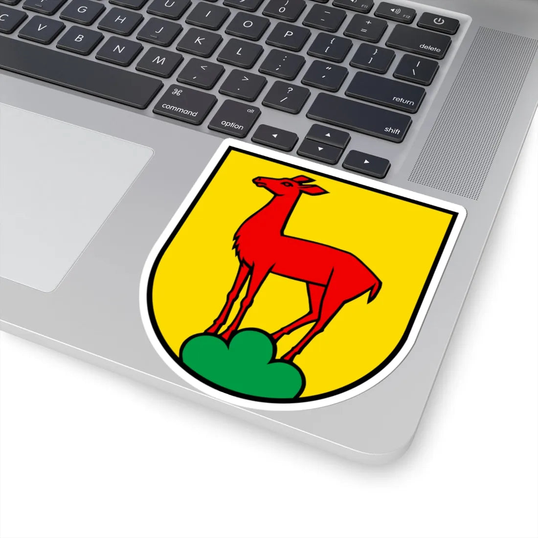 Wappen Gipf-Oberfrick (Switzerland) (Coat of Arms) STICKER Vinyl Kiss-Cut Decal - The Sticker Space