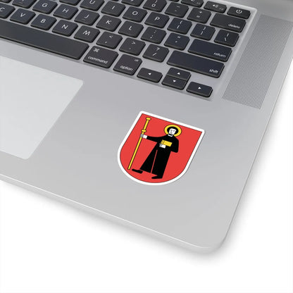 Wappen Glarus matt (Switzerland) (Coat of Arms) STICKER Vinyl Kiss-Cut Decal - The Sticker Space
