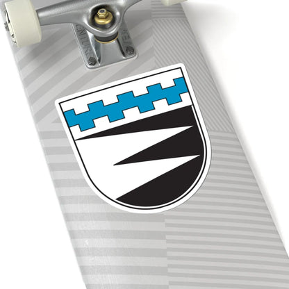 Wappen Gleissenberg (Germany) (Coat of Arms) STICKER Vinyl Kiss-Cut Decal - The Sticker Space