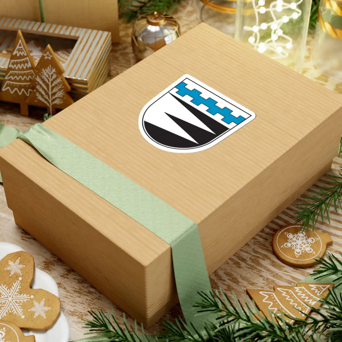 Wappen Gleissenberg (Germany) (Coat of Arms) STICKER Vinyl Kiss-Cut Decal - The Sticker Space