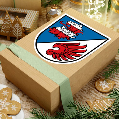 Wappen Goennern (Germany) (Coat of Arms) STICKER Vinyl Kiss-Cut Decal - The Sticker Space