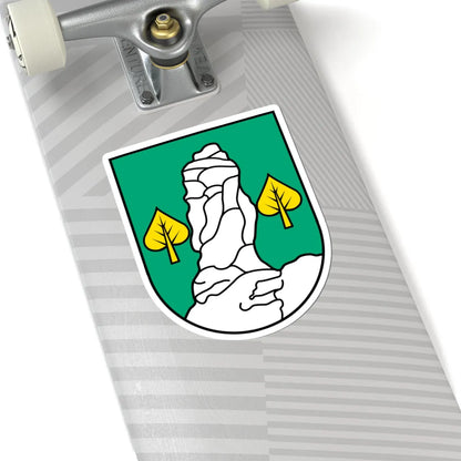 Wappen Gohrisch (Germany) (Coat of Arms) STICKER Vinyl Kiss-Cut Decal - The Sticker Space