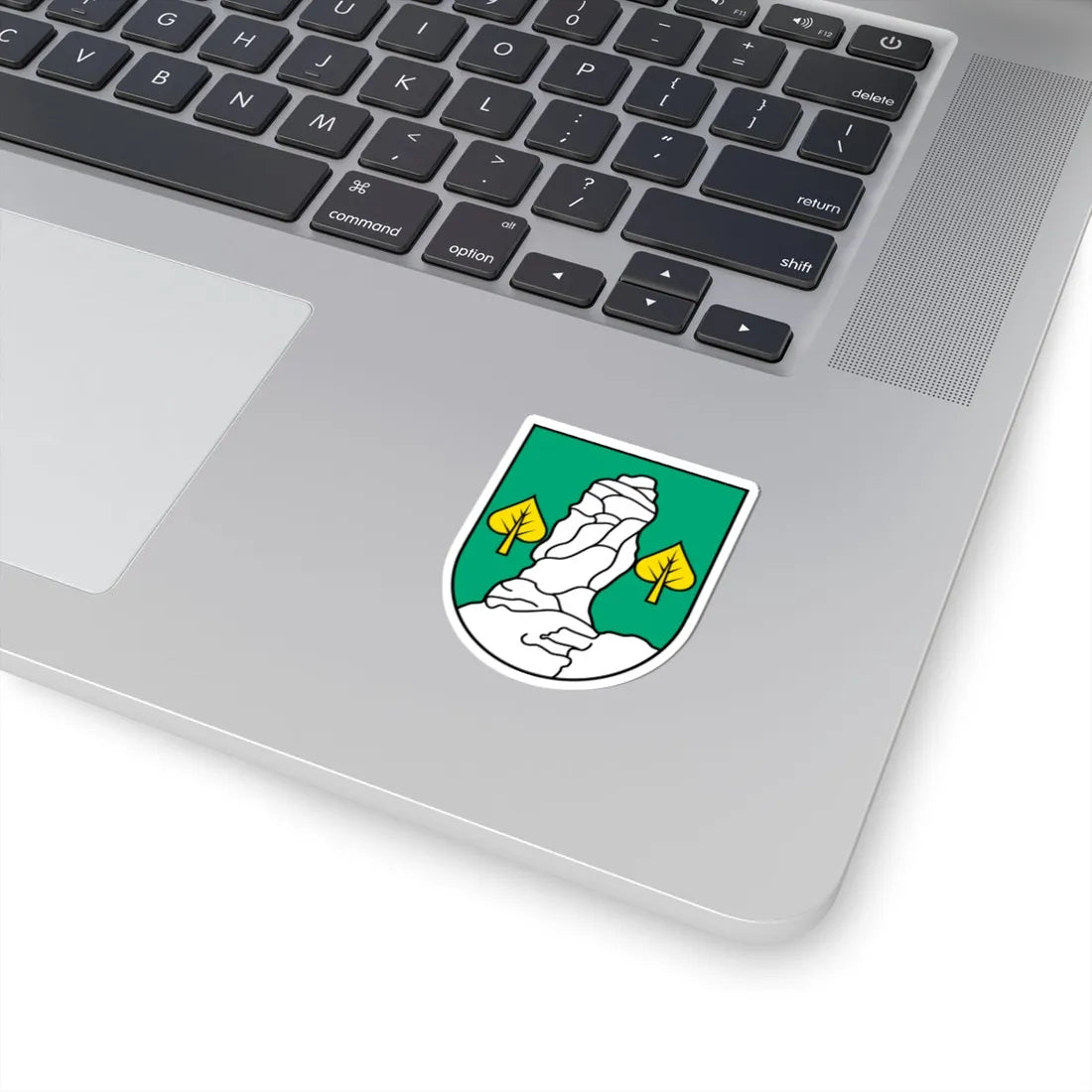 Wappen Gohrisch (Germany) (Coat of Arms) STICKER Vinyl Kiss-Cut Decal - The Sticker Space