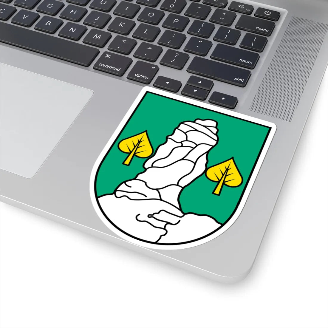 Wappen Gohrisch (Germany) (Coat of Arms) STICKER Vinyl Kiss-Cut Decal - The Sticker Space