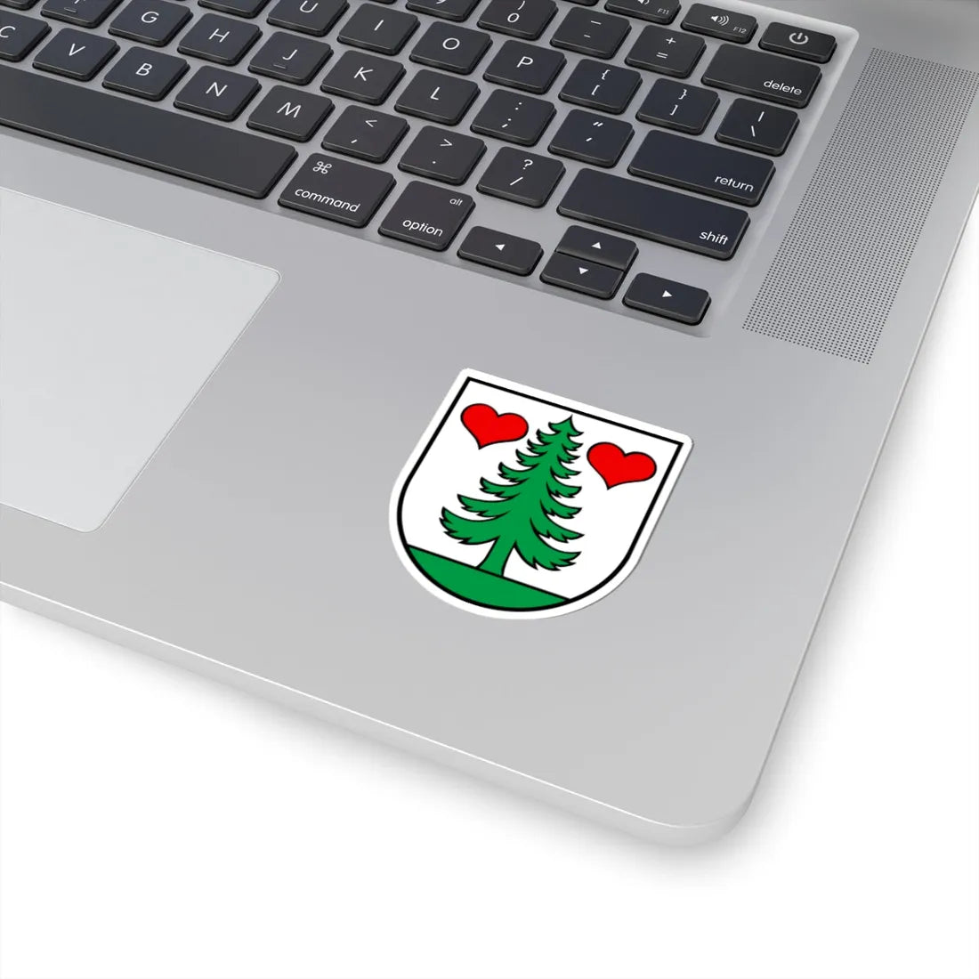 Wappen Gontenschwil (Switzerland) (Coat of Arms) STICKER Vinyl Kiss-Cut Decal - The Sticker Space