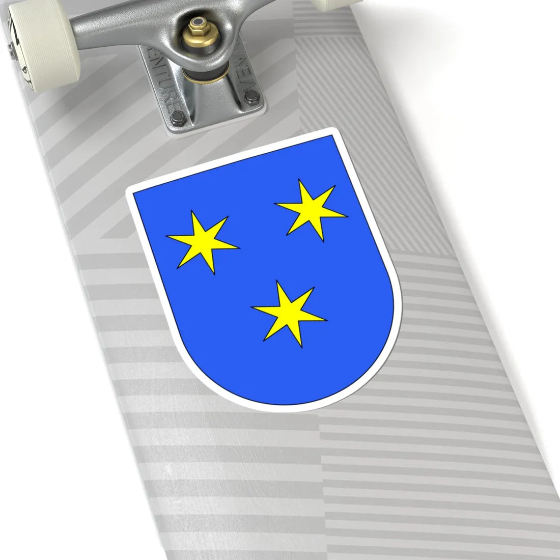 Wappen Grafschaft Sargans (Switzerland) (Coat of Arms) STICKER Vinyl Kiss-Cut Decal - The Sticker Space