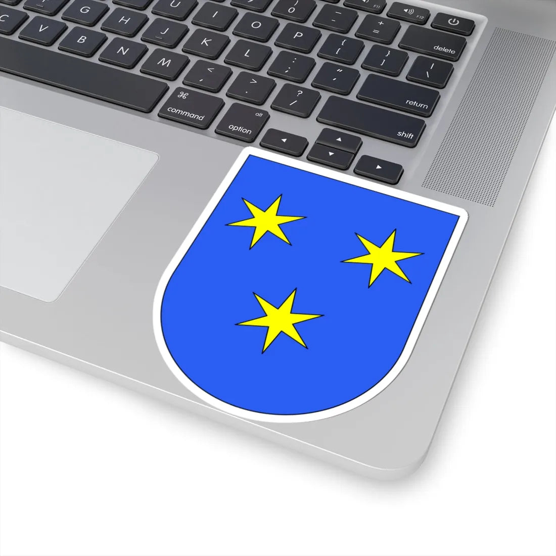 Wappen Grafschaft Sargans (Switzerland) (Coat of Arms) STICKER Vinyl Kiss-Cut Decal - The Sticker Space