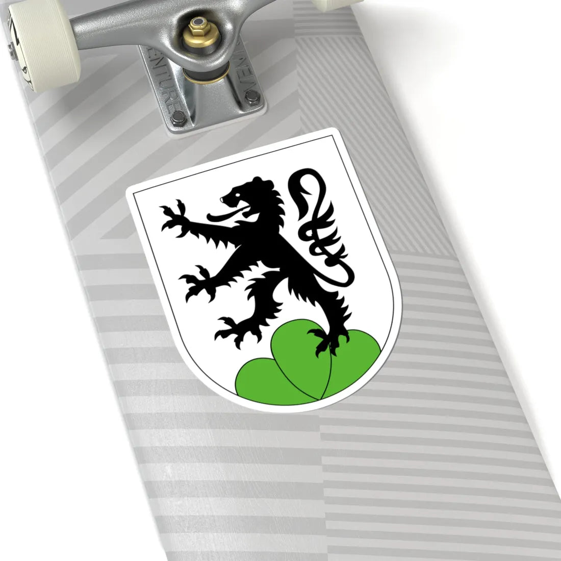 Wappen Grasburg (Switzerland) (Coat of Arms) STICKER Vinyl Kiss-Cut Decal - The Sticker Space