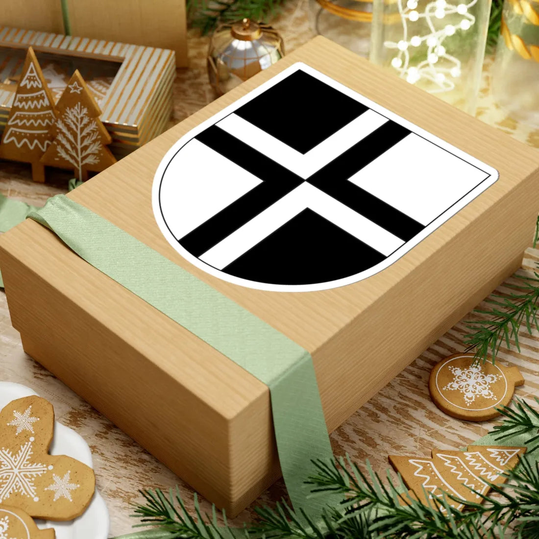 Wappen Grauer Bund2 (Switzerland) (Coat of Arms) STICKER Vinyl Kiss-Cut Decal - The Sticker Space