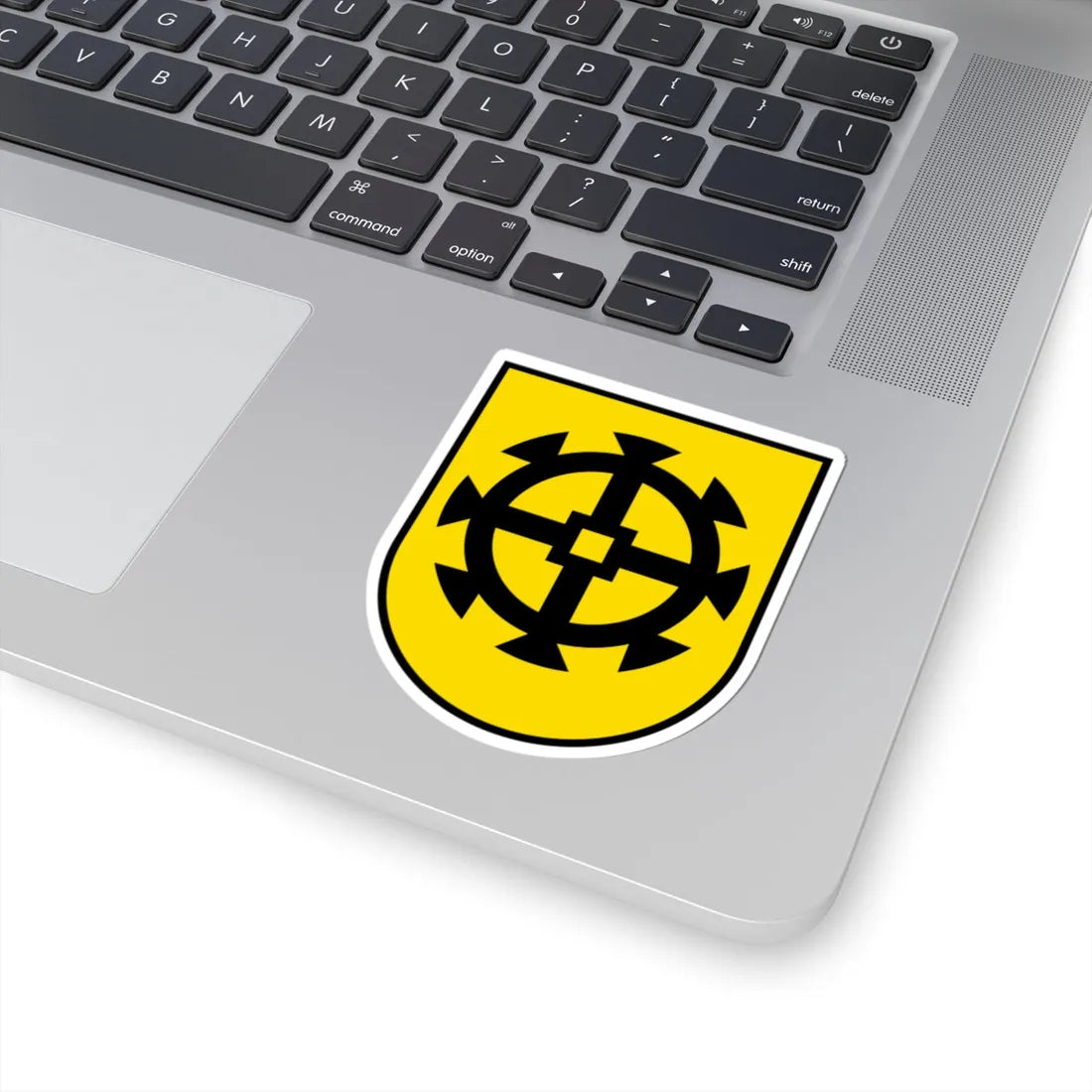 Wappen Greng (Switzerland) (Coat of Arms) STICKER Vinyl Kiss-Cut Decal - The Sticker Space