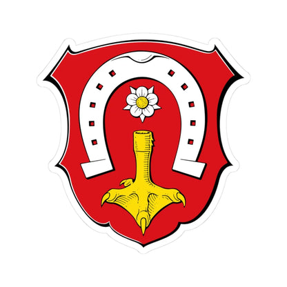 Wappen Griesheim Hessen (Germany) (Coat of Arms) STICKER Vinyl Kiss-Cut Decal 3 Inch White - The Sticker Space