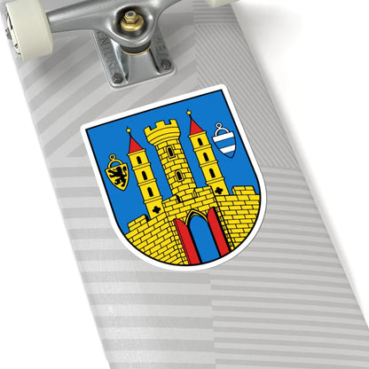 Wappen Grimma (Germany) (Coat of Arms) STICKER Vinyl Kiss-Cut Decal - The Sticker Space
