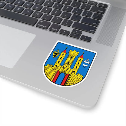 Wappen Grimma (Germany) (Coat of Arms) STICKER Vinyl Kiss-Cut Decal - The Sticker Space
