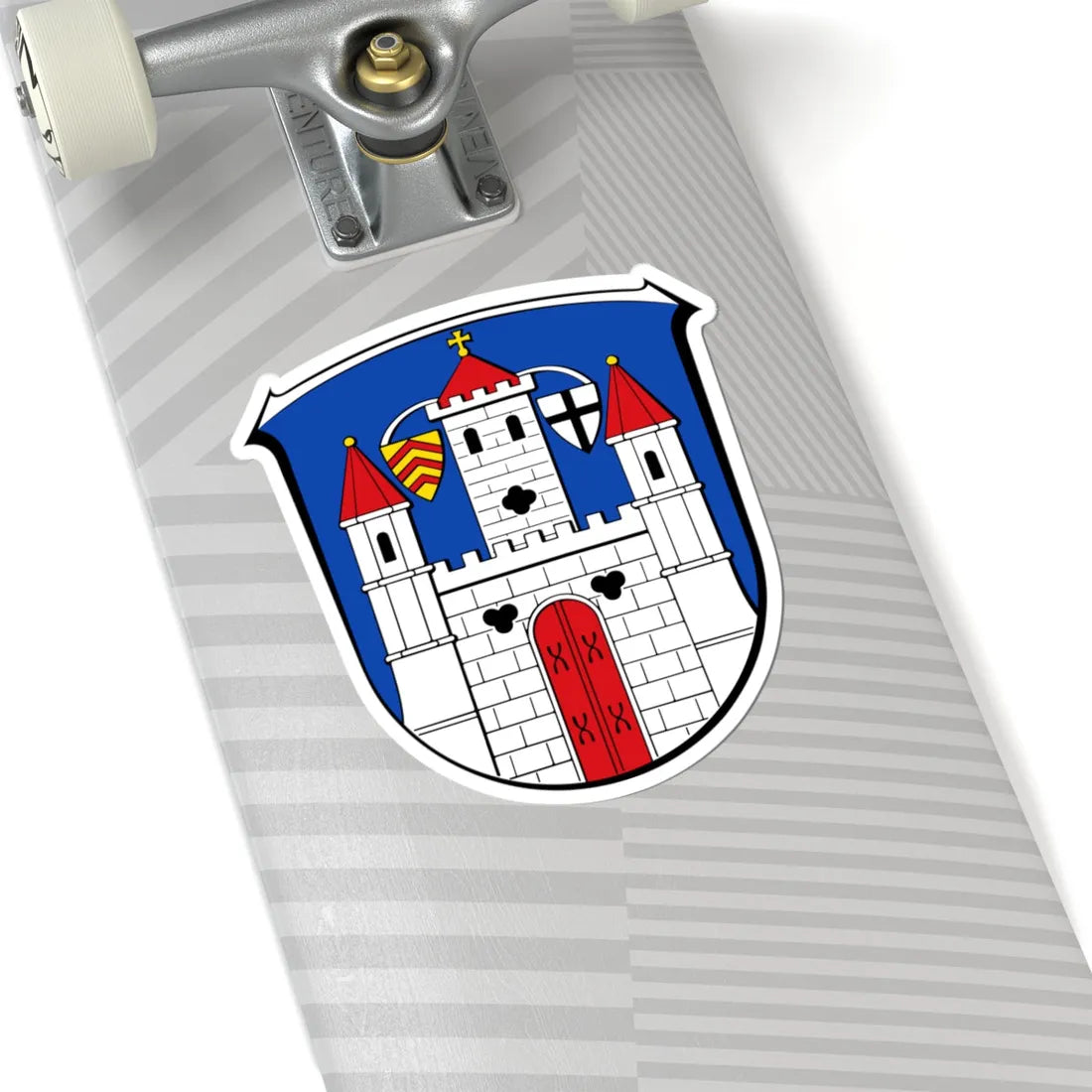 Wappen Groß-Umstadt (Germany) (Coat of Arms) STICKER Vinyl Kiss-Cut Decal - The Sticker Space