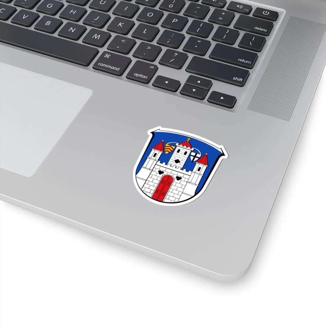 Wappen Groß-Umstadt (Germany) (Coat of Arms) STICKER Vinyl Kiss-Cut Decal - The Sticker Space