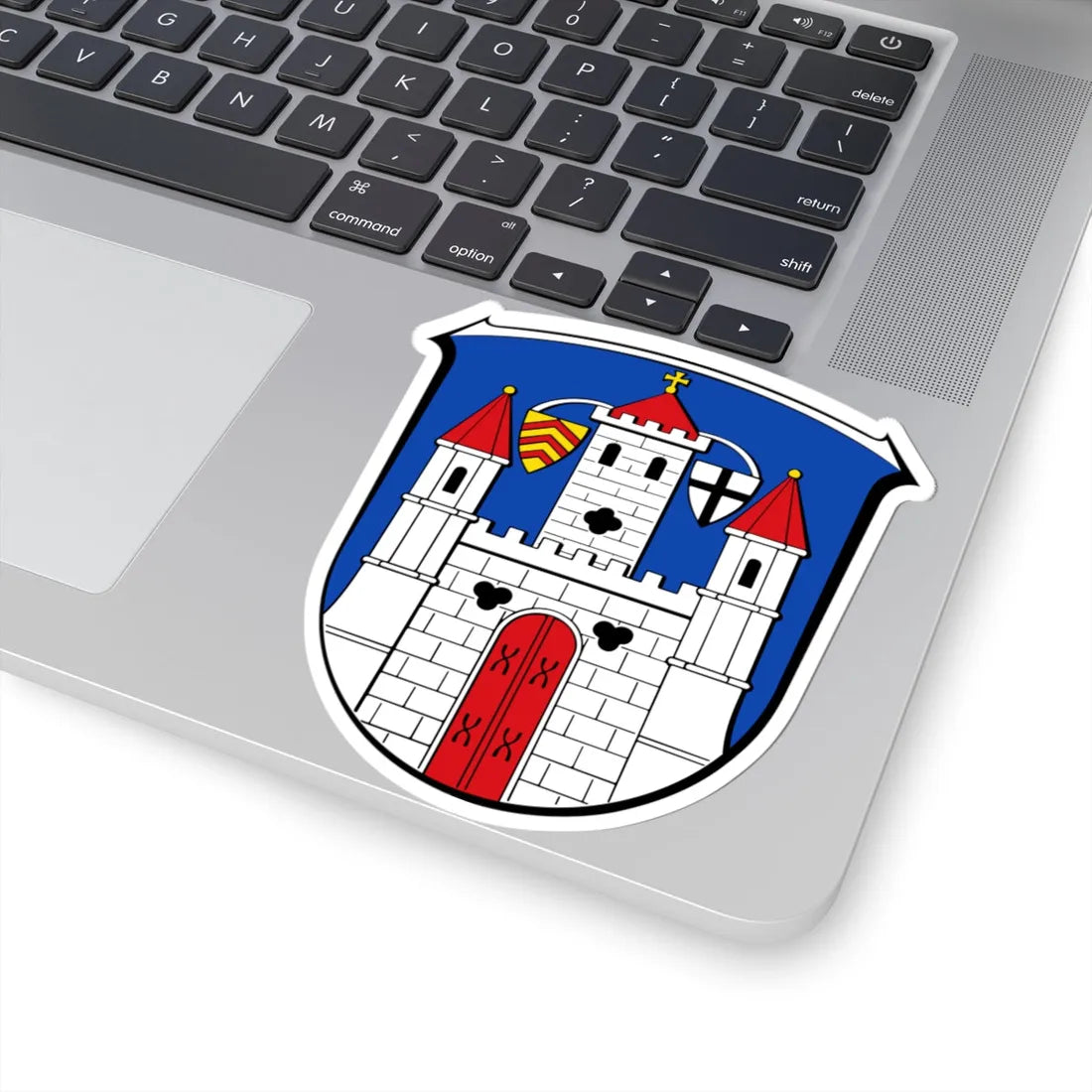Wappen Groß-Umstadt (Germany) (Coat of Arms) STICKER Vinyl Kiss-Cut Decal - The Sticker Space