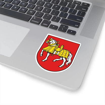 Wappen Groitzsch (Germany) (Coat of Arms) STICKER Vinyl Kiss-Cut Decal - The Sticker Space