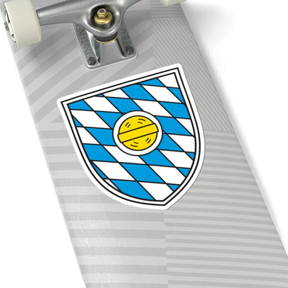 Wappen Grossaitingen (Germany) (Coat of Arms) STICKER Vinyl Kiss-Cut Decal - The Sticker Space