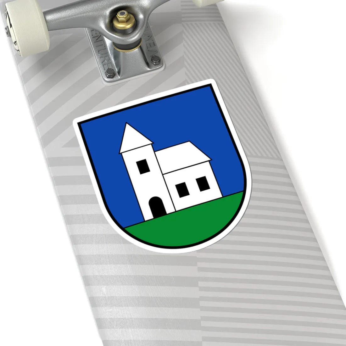 Wappen Halbturn (Austria) (Coat of Arms) STICKER Vinyl Kiss-Cut Decal - The Sticker Space