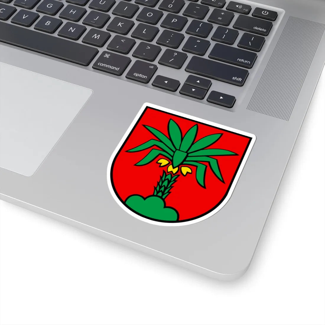 Wappen Hallwil (Switzerland) (Coat of Arms) STICKER Vinyl Kiss-Cut Decal - The Sticker Space