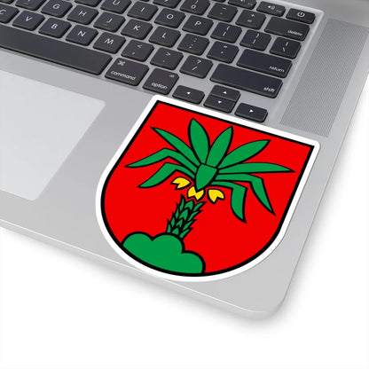 Wappen Hallwil (Switzerland) (Coat of Arms) STICKER Vinyl Kiss-Cut Decal - The Sticker Space