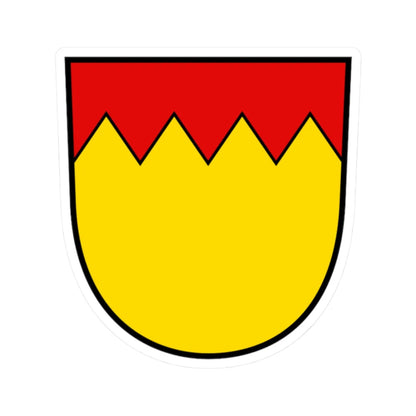 Wappen Harthausen auf der Scher (Germany) (Coat of Arms) STICKER Vinyl Kiss-Cut Decal 2 Inch White - The Sticker Space