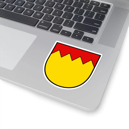 Wappen Harthausen auf der Scher (Germany) (Coat of Arms) STICKER Vinyl Kiss-Cut Decal - The Sticker Space