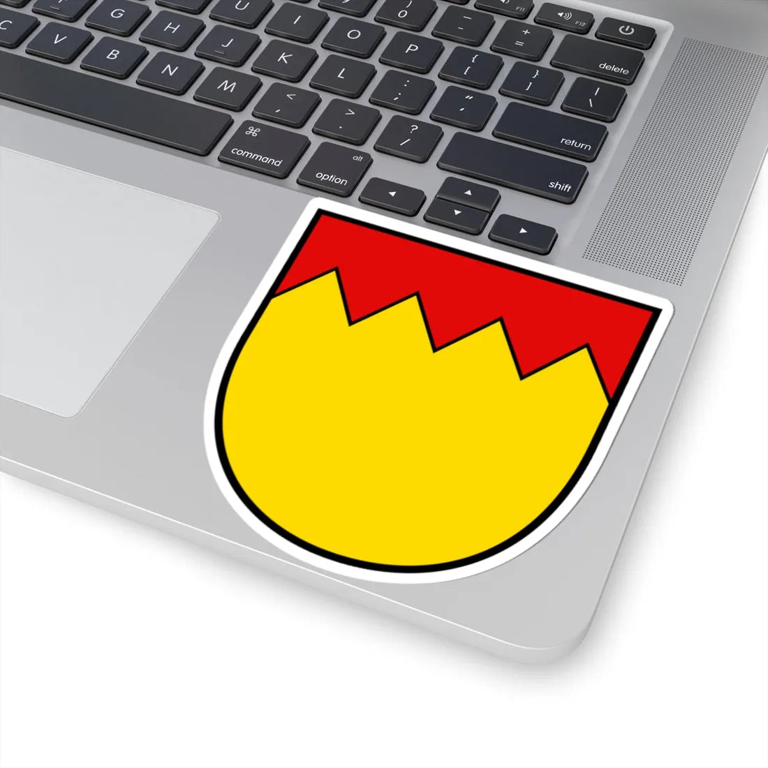 Wappen Harthausen auf der Scher (Germany) (Coat of Arms) STICKER Vinyl Kiss-Cut Decal - The Sticker Space