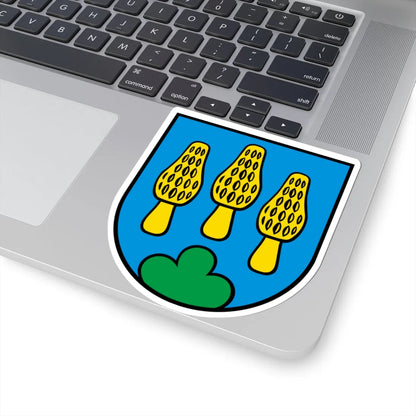 Wappen Hellikon AG (Switzerland) (Coat of Arms) STICKER Vinyl Kiss-Cut Decal - The Sticker Space