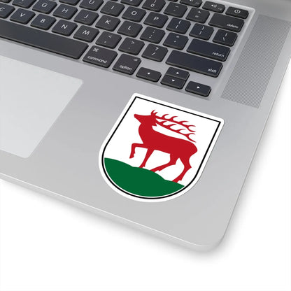 Wappen Herzberg Elster (Germany) (Coat of Arms) STICKER Vinyl Kiss-Cut Decal - The Sticker Space