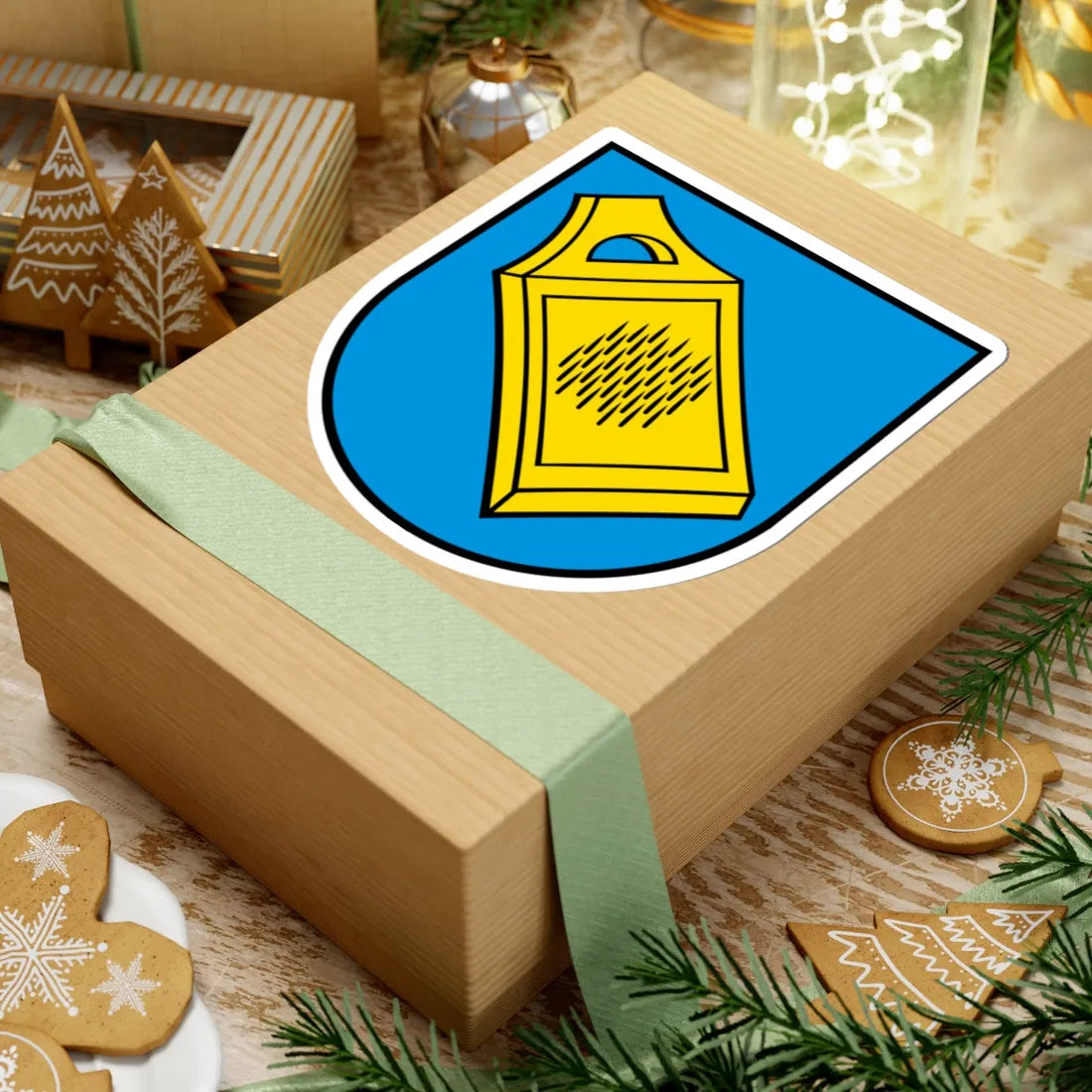 Wappen Hägglingen (Switzerland) (Coat of Arms) STICKER Vinyl Kiss-Cut Decal - The Sticker Space