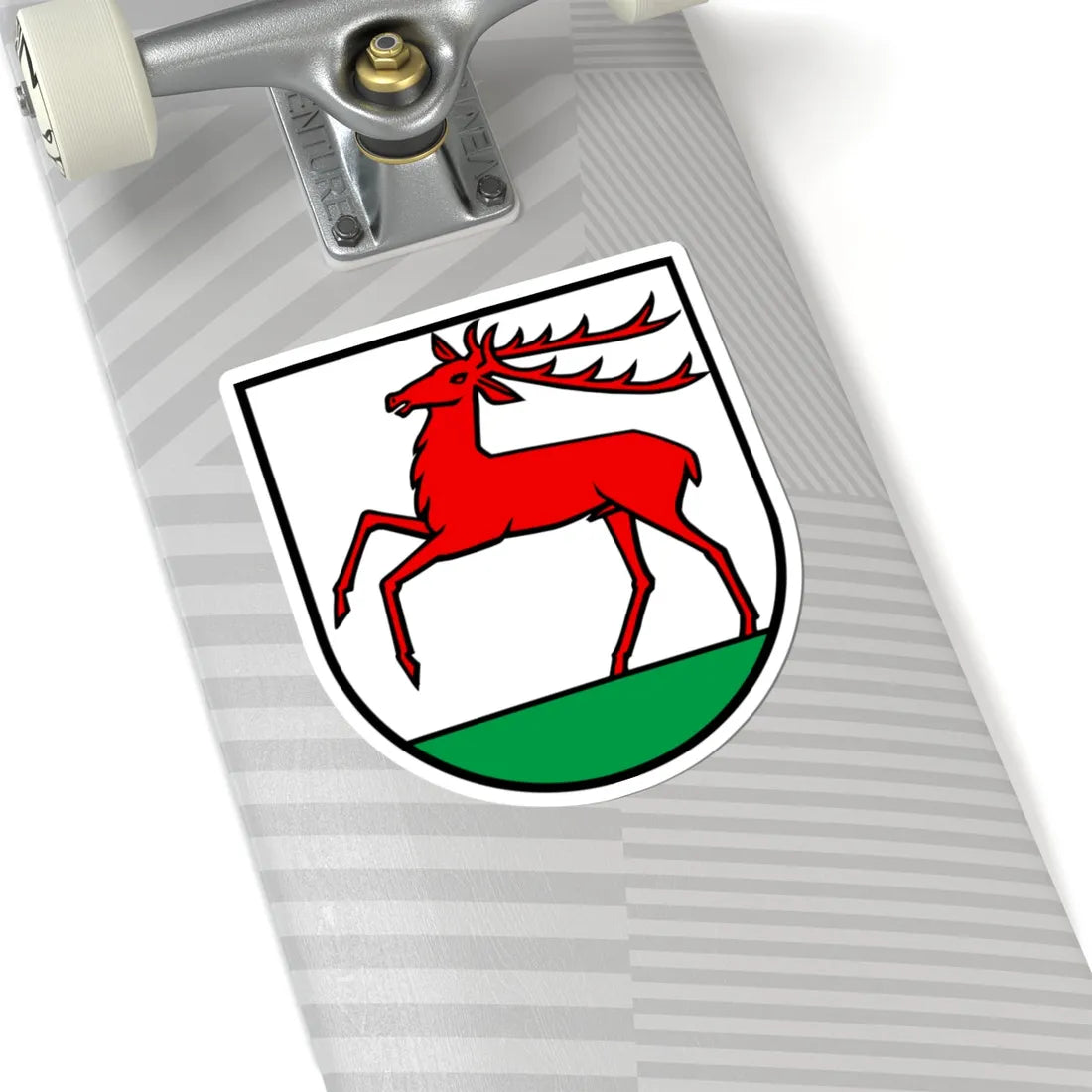 Wappen Hirschthal AG (Switzerland) (Coat of Arms) STICKER Vinyl Kiss-Cut Decal - The Sticker Space