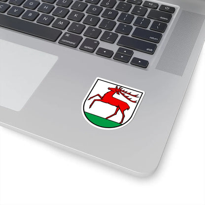 Wappen Hirschthal AG (Switzerland) (Coat of Arms) STICKER Vinyl Kiss-Cut Decal - The Sticker Space