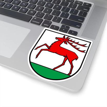 Wappen Hirschthal AG (Switzerland) (Coat of Arms) STICKER Vinyl Kiss-Cut Decal - The Sticker Space