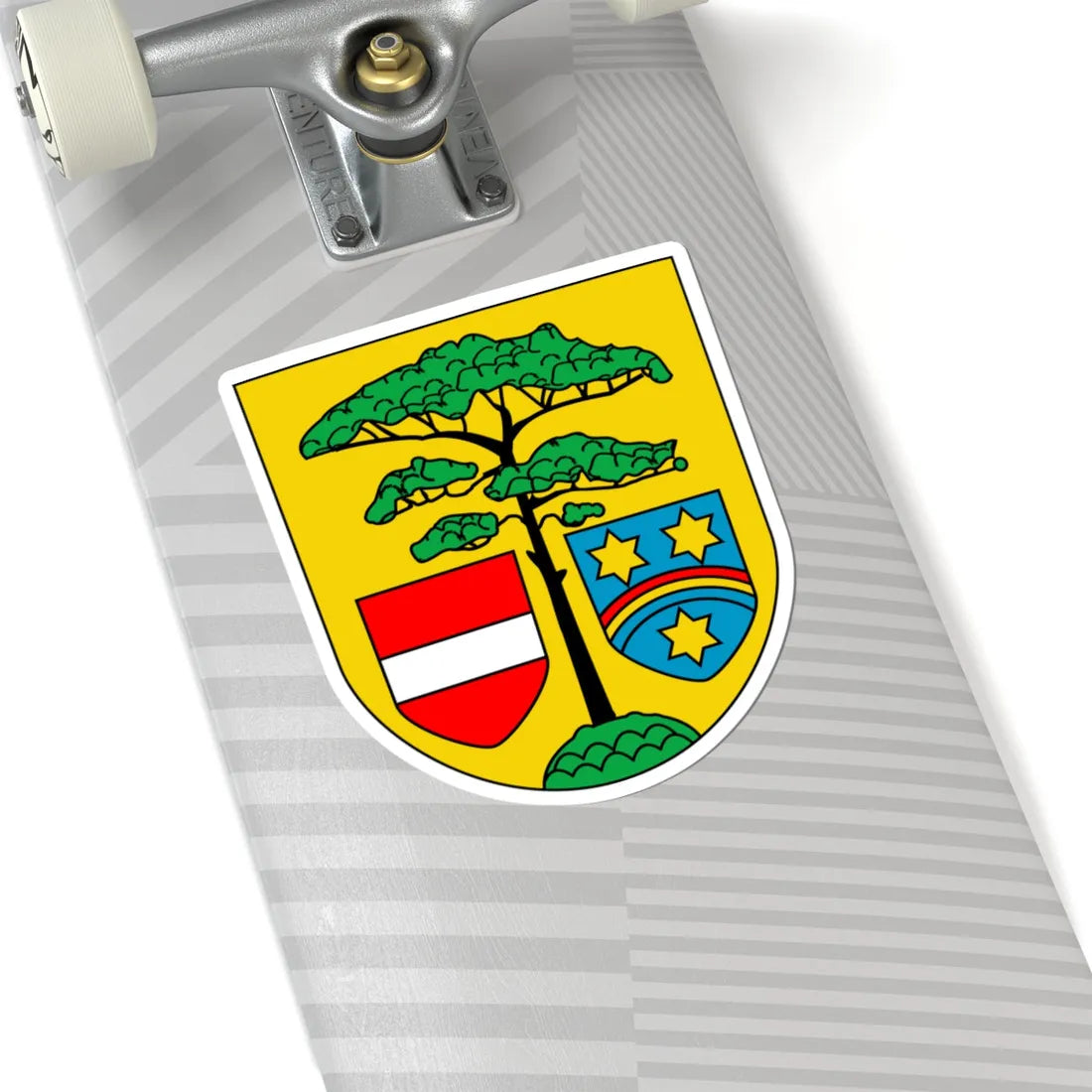 Wappen Hohen Neuendorf (Germany) (Coat of Arms) STICKER Vinyl Kiss-Cut Decal - The Sticker Space