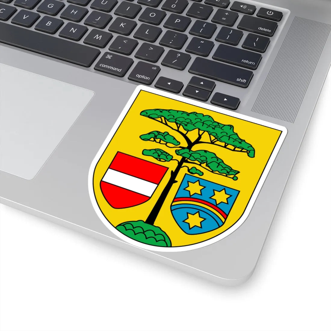 Wappen Hohen Neuendorf (Germany) (Coat of Arms) STICKER Vinyl Kiss-Cut Decal - The Sticker Space